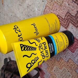 Got2b Hair Spray, Styling Cream For Curley Hair